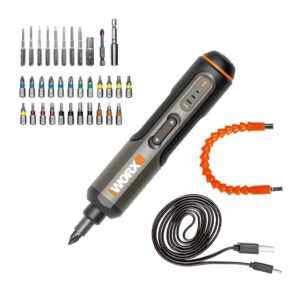 Worx 4v-3 speed cordless screwdriver